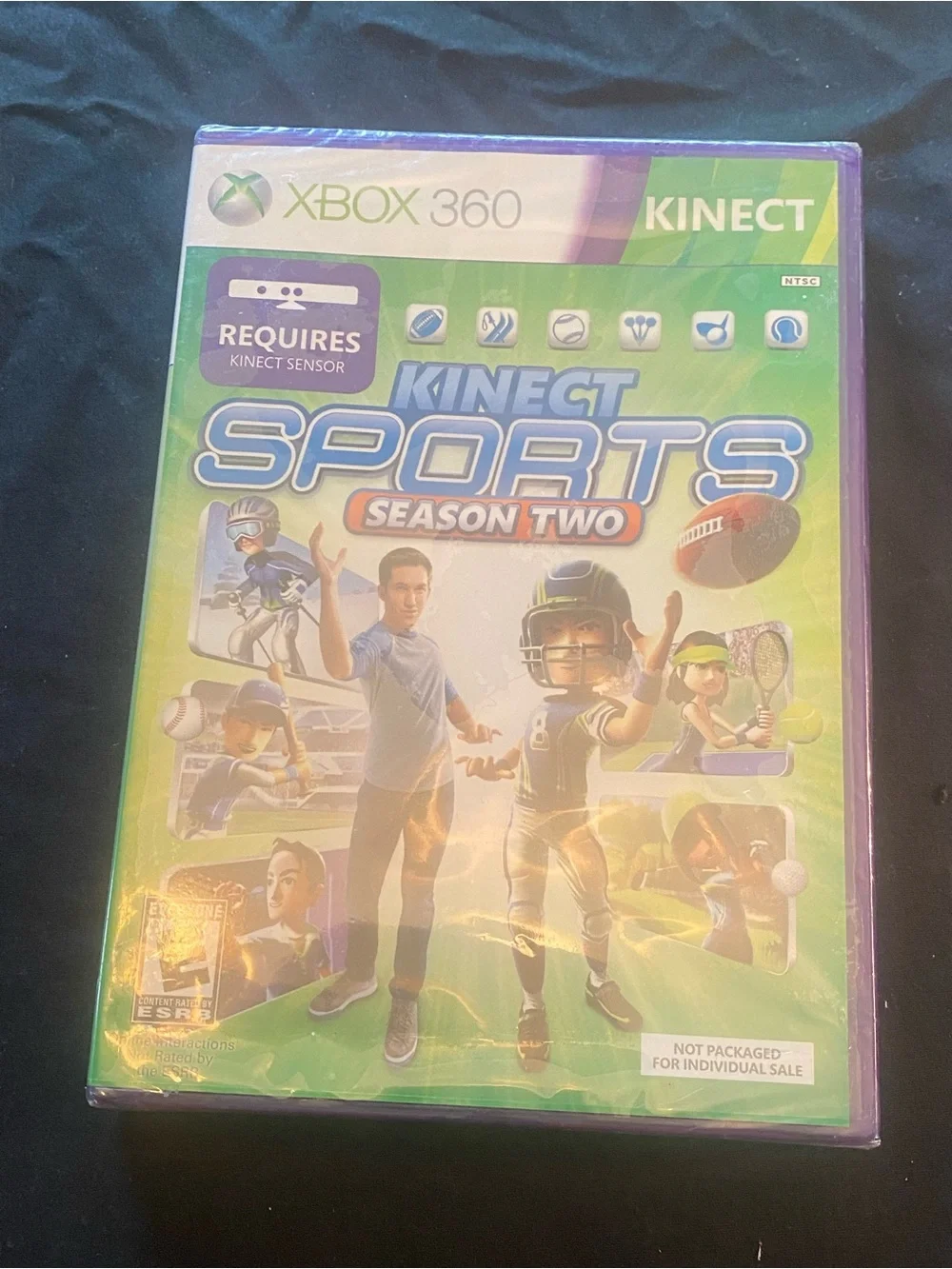 Kinect Sports: Season Two (Microsoft Xbox 360, 2011) Tested EUC